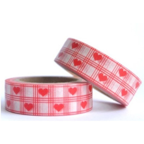 WASHI TAPE CORAZÓN y cuadros