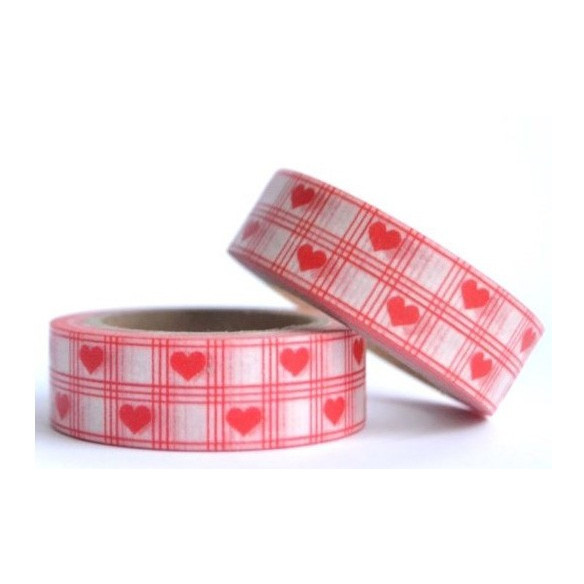 WASHI TAPE CORAZÓN y cuadros