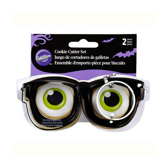 Cortador de gafas con ojo Halloween Wilton