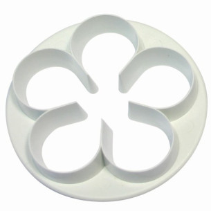 Cortador de fondant Rosa XXXXL