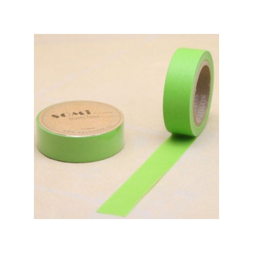 Washi Tape verde limon