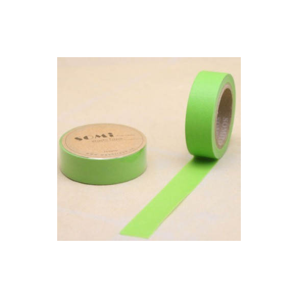 Washi Tape verde limon