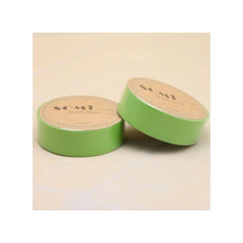 Washi Tape verde limon