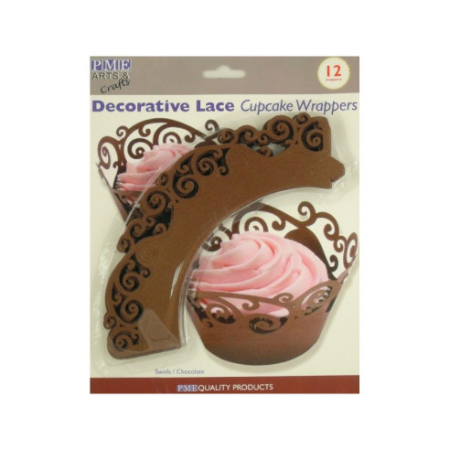 Wrapper para cupcakes Remolino Chocolate