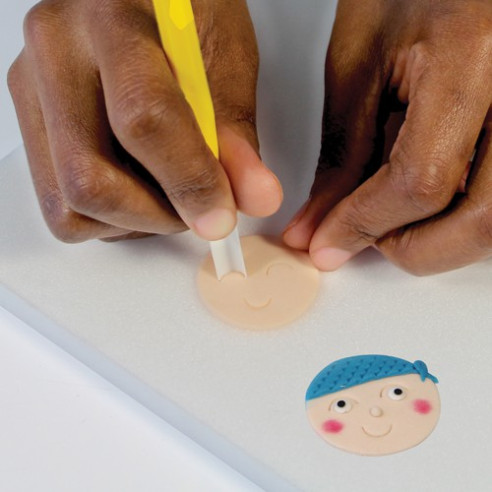 Herramienta Modelado semicirculo - peine PME