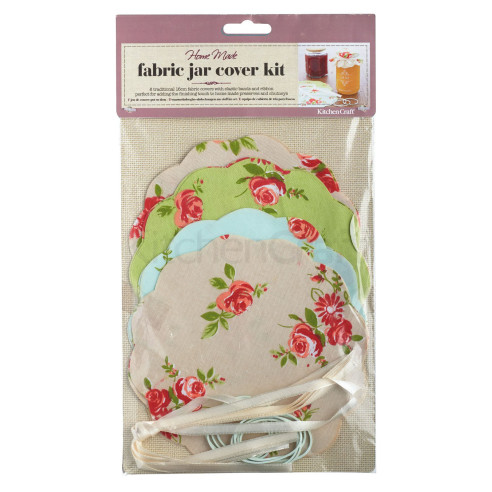 Kit para decoración de 8 tarros con diseños de Rosas (24 piezas)
