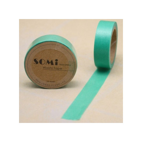 Washi Tape Verde Oscuro