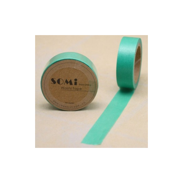 Washi Tape Verde Oscuro