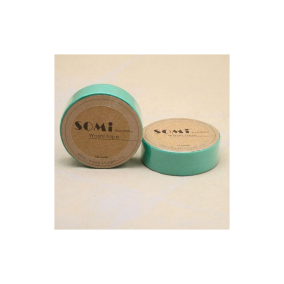 Washi Tape Verde Oscuro