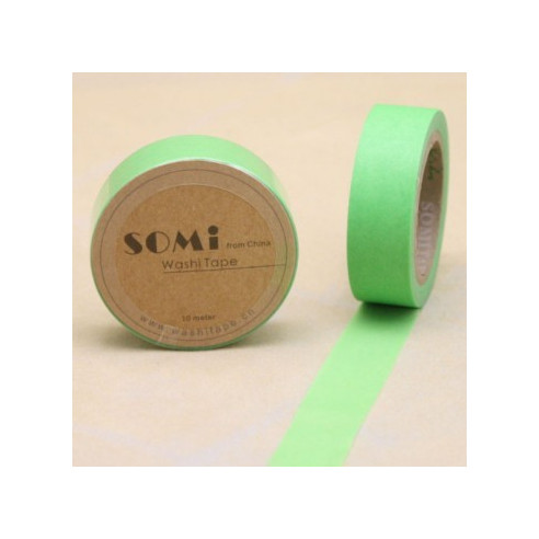 WASHI TAPE Verde NEÓN