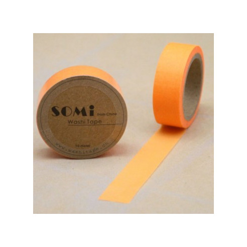 WASHI TAPE Naranja NEÓN