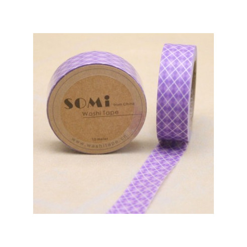 WASHI TAPE Lila ROMBOS