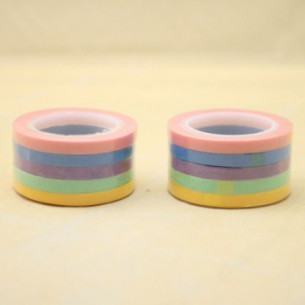 WASHI TAPE Set 5 Colores