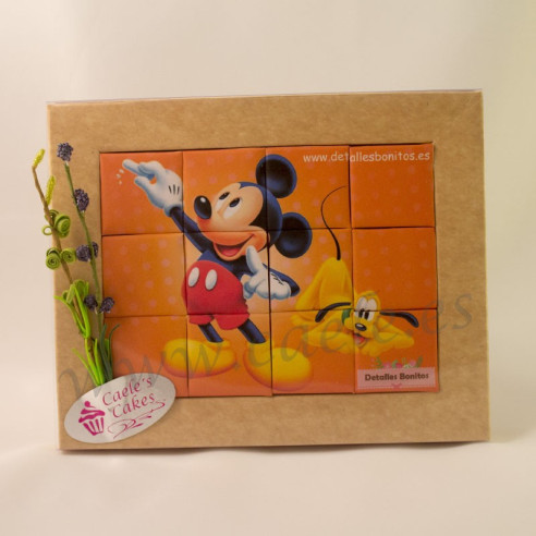 Puzzle de chocolate "Mickey"
