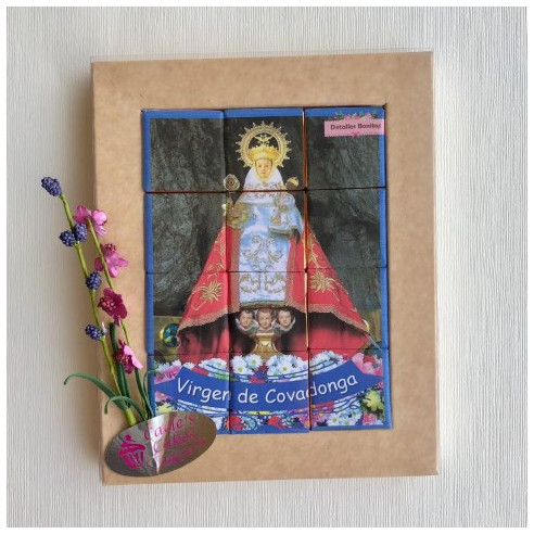 MARCO 12 CHOCOLATES - Virgen de COVADONGA