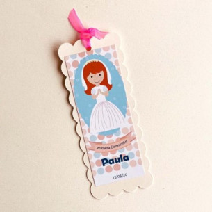 RECORDATORIO MARCAPAGINAS PRIMERA COMUNIÓN