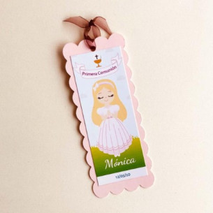 RECORDATORIO MARCAPAGINAS PRIMERA COMUNIÓN