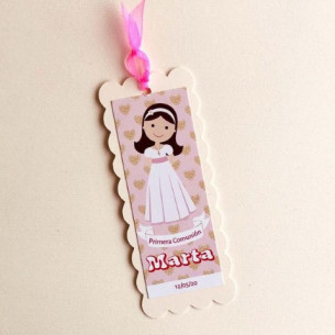 RECORDATORIO MARCAPAGINAS PRIMERA COMUNIÓN