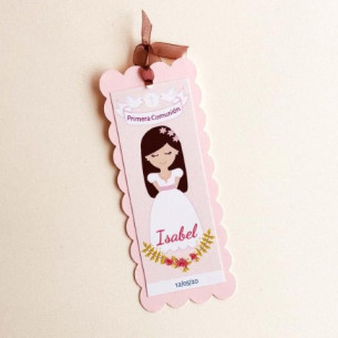 RECORDATORIO MARCAPAGINAS PRIMERA COMUNIÓN