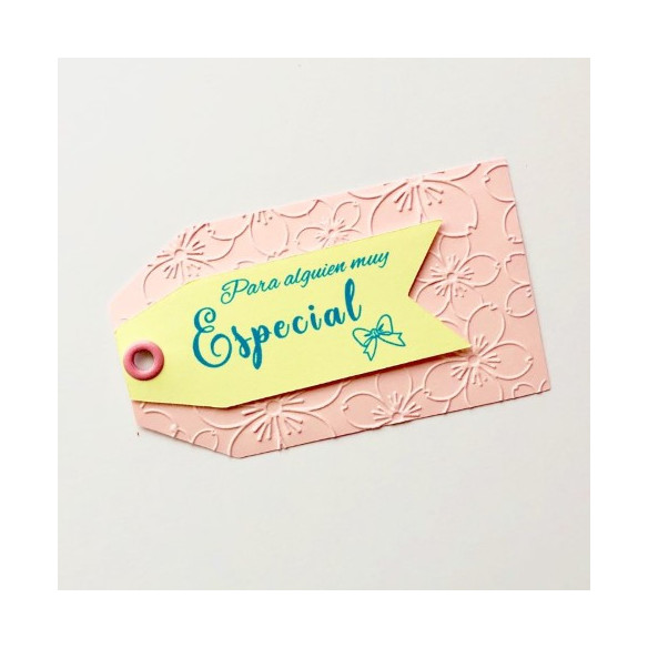 ETIQUETAS fondo rosa - Para alguien muy ESPECIAL