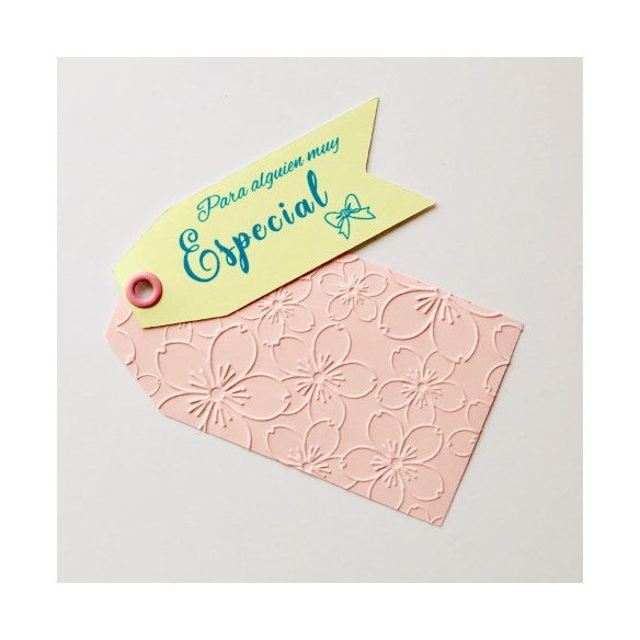 ETIQUETAS fondo rosa - Para alguien muy ESPECIAL