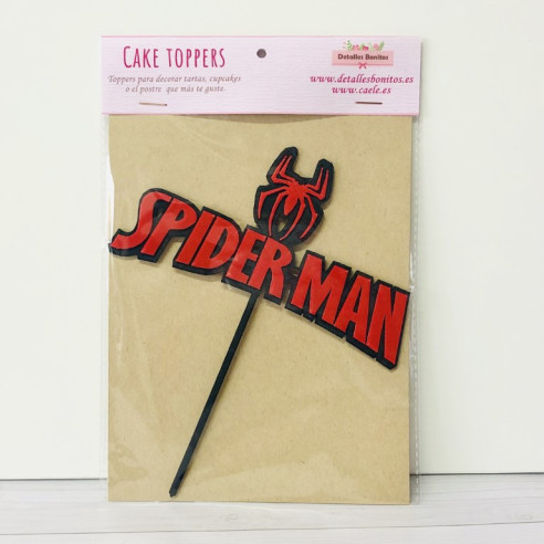 TOPPER para tartas SPIDERMAN Superheroes