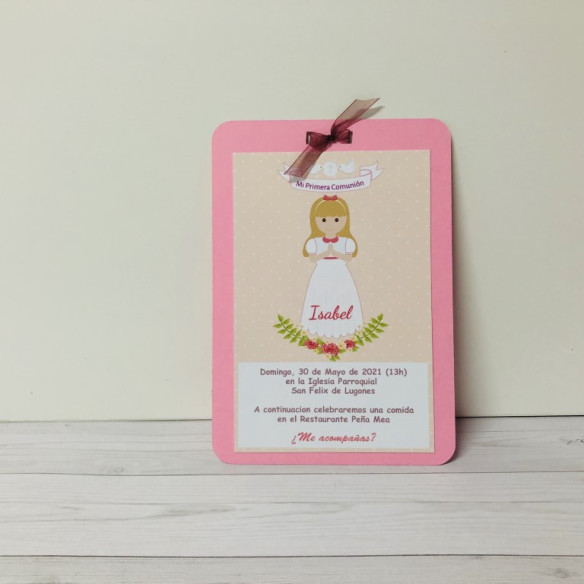 Invitación Primera Comunión