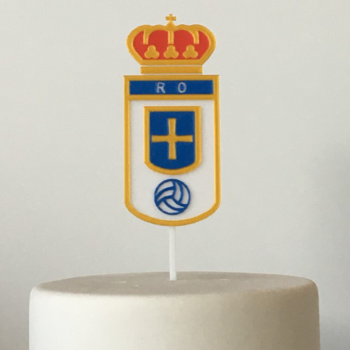 TOPPER para tartas Real Oviedo