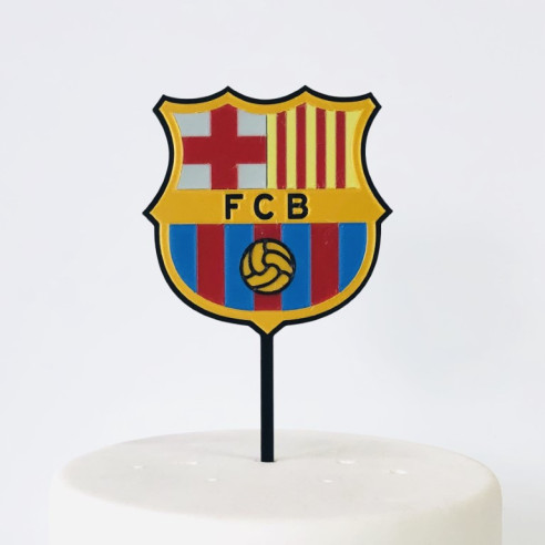 TOPPER para tartas F.C. Barcelona