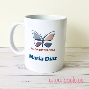 Taza personalizada con logotipo 2