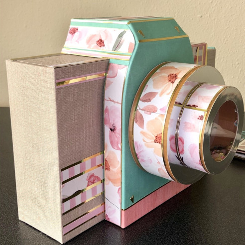 ÁLBUM CÁMARA de fotos. Scrapbooking