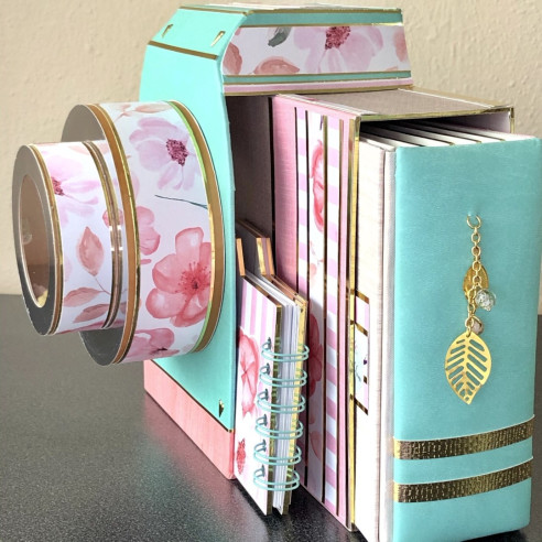 ÁLBUM CÁMARA de fotos. Scrapbooking