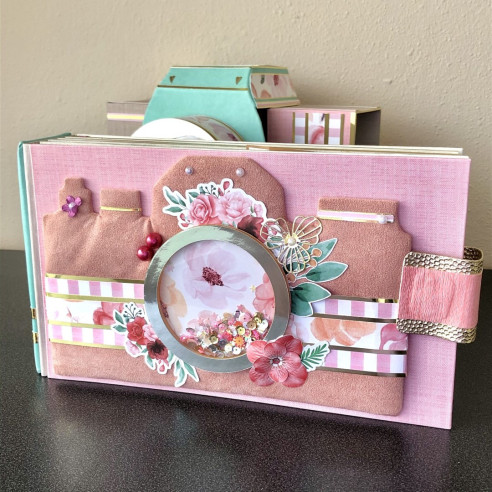 ÁLBUM CÁMARA de fotos. Scrapbooking