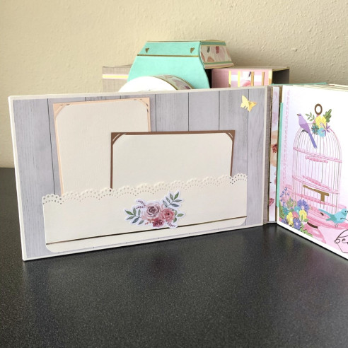 ÁLBUM CÁMARA de fotos. Scrapbooking