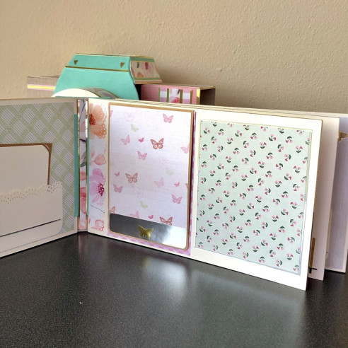 ÁLBUM CÁMARA de fotos. Scrapbooking