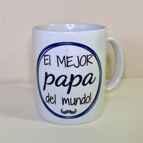 TAZA "El MEJOR PAPÁ del mundo"