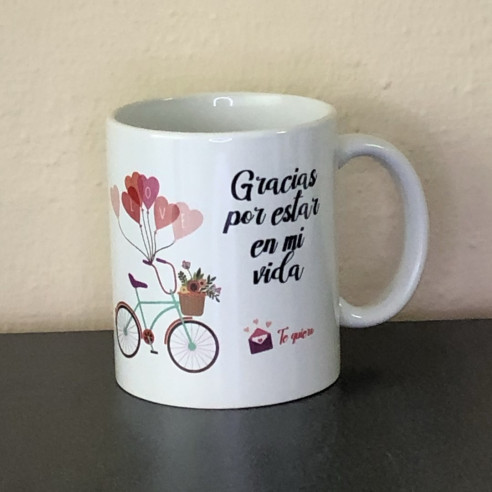 TAZA "GRACIAS por ESTAR en mi VIDA"