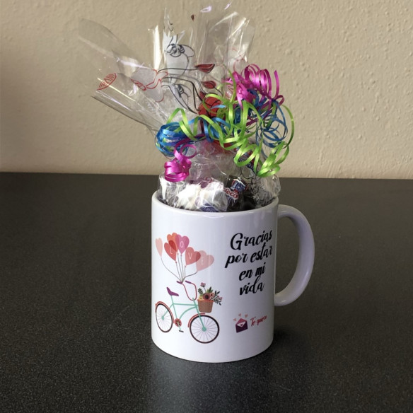 TAZA "GRACIAS por ESTAR en mi VIDA"