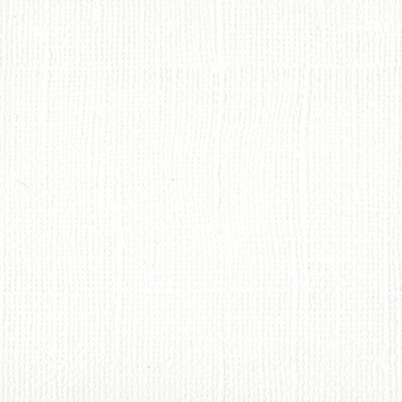 10 Cartulinas TEXTURIZADAS color BLANCO 30.5x30.5 cm