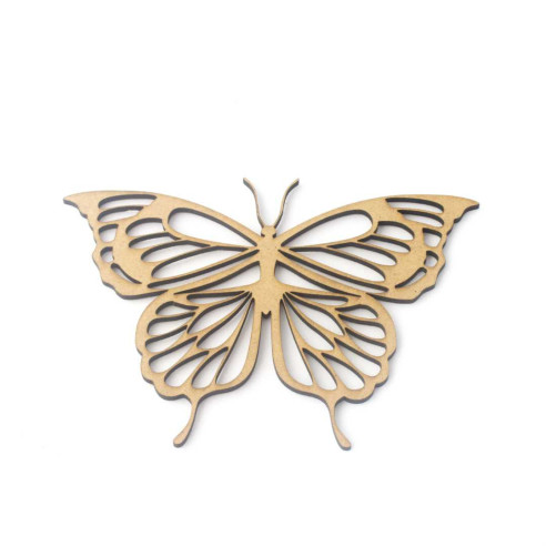 Decoracion mariposa de madera para scrapbooking