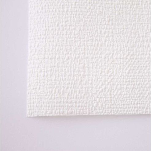 Papel especial BLANCO con TEXTURA 35x53cm