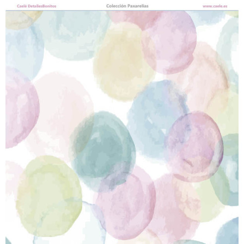 Colección papeles de scrapbooking "Paxarelías" 30.5x30.5cm