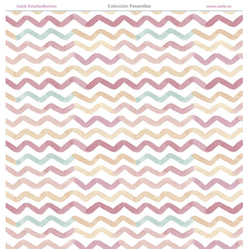 Colección papeles de scrapbooking "Paxarelías" 30.5x30.5cm