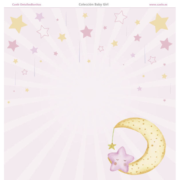 Colección papeles de scrapbooking "Baby girl" 30.5x30.5cm