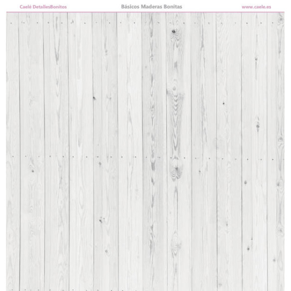 Colección papeles de scrapbooking "Maderas bonitas" 21x21cm