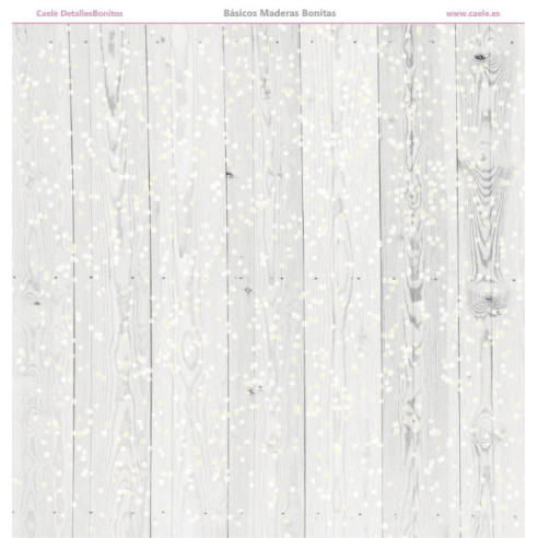 Colección papeles de scrapbooking "Maderas bonitas" 21x21cm