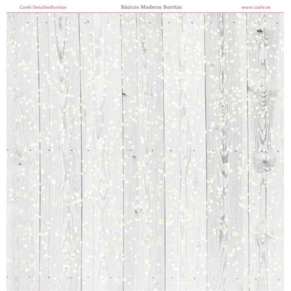 Colección papeles de scrapbooking "Maderas bonitas" 21x21cm