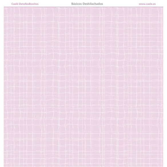 Colección papeles de scrapbooking "Deshilachados" 30.5x30.5